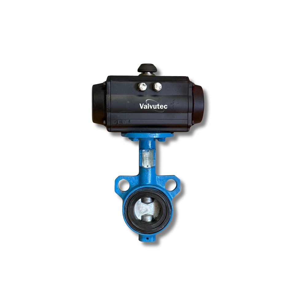 Válvula Borboleta EPDM com Atuador Cremalheira